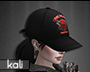 Cap black the devil m.c
