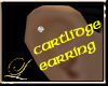 ~L~DiamCartlidge Earring