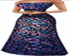Blue/Purple Prego Dress