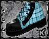 |H| Square Boots Blue M