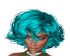 Duby short turquoisehair