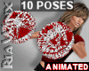 Cheerleader Poms + Poses