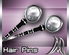 [M] Pearl Hair Pins