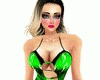 (!) Sexy Green Dress