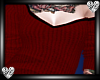 Shoulder Red Sweater