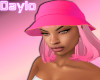 Vally Bucket Wig -Pink