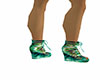 Green Burst Shoes
