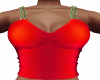 Red Pam Top