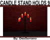 CANDLE STAND HOLDS 9
