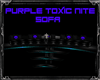 Purple Toxic Nite Sofa