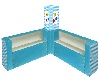 Kids Room Couch Blue 