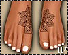 Nude Foot Mandala Tattoo