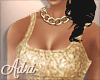 ~A: Gold'Party Dress BM