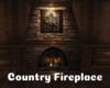 *Country Fireplace
