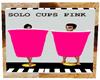 couples solo cups pink