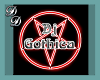 DJ Gothica Floor Sign