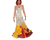 Autumn Leaves Fall Gown