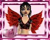 Anim Gothic Fire Wings