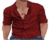 Unbuttoned Shirt Red