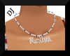 DJ Custom KESHIA necklac
