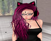 Black Pink Hair