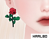🐻 Earring Rose