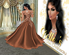 CELINA CLASSY GOWN GOLD