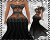 PF BLACK SILVER GOWN