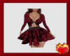 Red Fall Babe Set