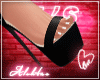 Al's Blk AnkleStrap Heel