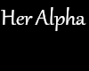 Her Alpha