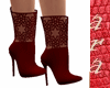 botin chic red