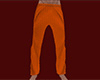 Orange Knit PJ Pants (M)
