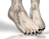 !!✶ Tattoed Bare feet