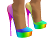 Rainbow Plat Form Shoes