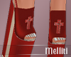 ⟡Nurse Heels Red