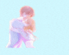 Couple Cuddle Hug W