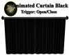 Animated Curtain Black