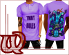Polo shirt TMNT purple
