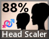 Head Scaler 88% F A