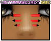 [+] Red&B nose spikes F
