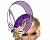 (K) Flapper Hat Purple