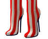 CA 4th July USA Boots