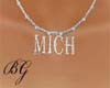 *N* Name necklace Mich