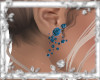 Snowball Earrings-Blue