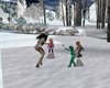 kids snowball fight 