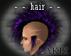 ]Akiz[ Purple Mohawk