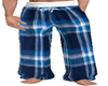 Blue Sleep Pants Male