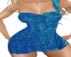 Blue Shimmer Club Dress