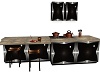 Animated Black kitchen